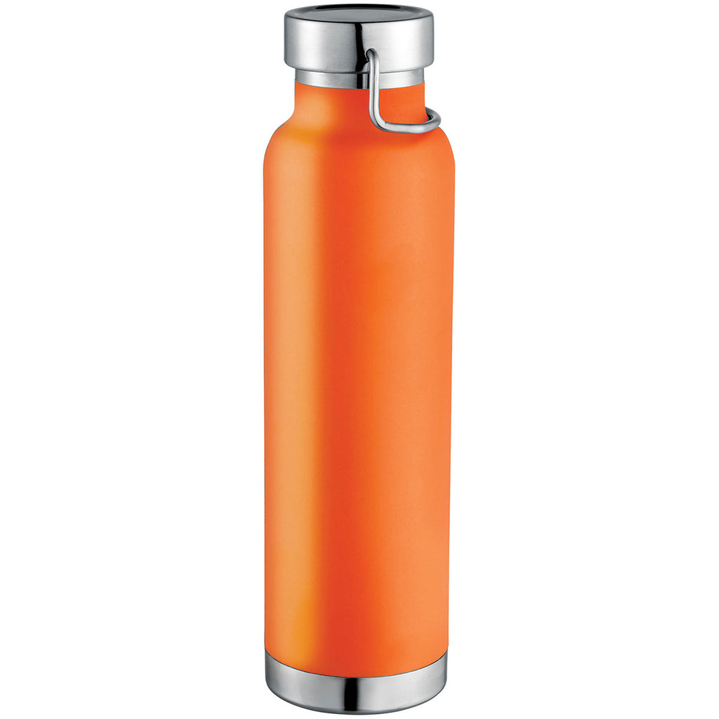 Leed's Orange Thor Copper Vacuum Insulated Bottle 22oz