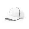 Richardson White/Black On-Field Contrasting Pulse SportMesh R-Flex Cap