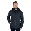 Zusa Men's Black North Shore Rain Jacket