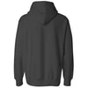 Weatherproof Men's Charcoal Cross Weave Hooded Sweatshirt