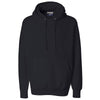 Weatherproof Men's Navy Cross Weave Hooded Sweatshirt