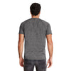 Next Level Men's Black Mock Twist Short-Sleeve Raglan T-Shirt