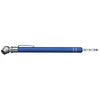 BIC Blue Double Ring Tire Pressure Gauge