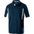 Holloway Men's Navy/White Avenger Short-Sleeve Polo