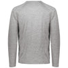 Holloway Men's Athletic Grey Heather Electrify Coolcore Long Sleeve Tee