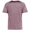 Holloway Men's Maroon Heather Electrify Coolcore Tee