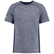 Holloway Men's Navy Heather Electrify Coolcore Tee