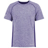 Holloway Men's Purple Heather Electrify Coolcore Tee