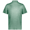 Holloway Men's Dark Green Heather Electrify Coolcore Polo