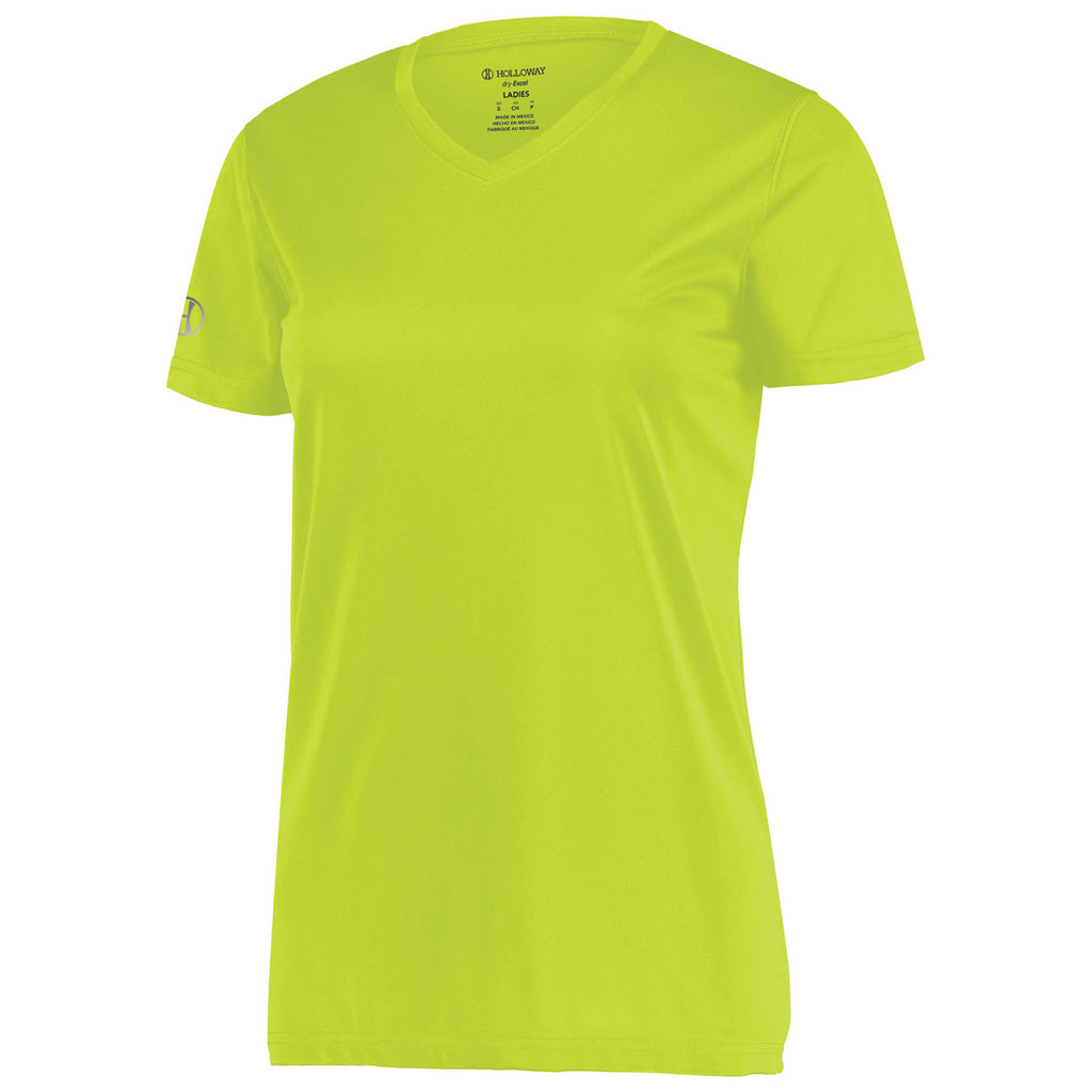 Holloway Women's Lime Momentum Tee