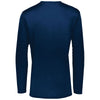 Holloway Men's Navy Momentum Long Sleeve Tee