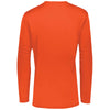 Holloway Men's Orange Momentum Long Sleeve Tee