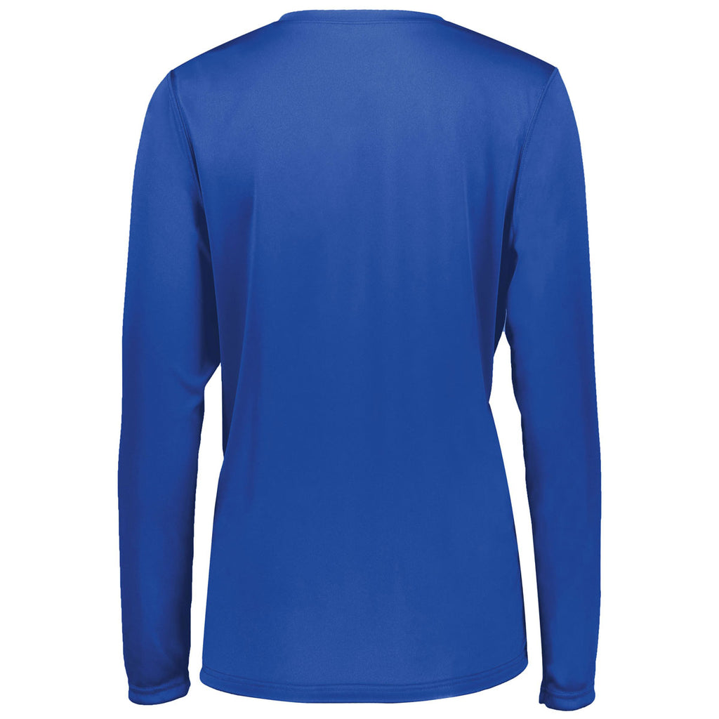 Holloway Women's Royal Momentum Long Sleeve Tee