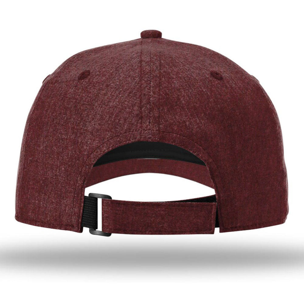 Richardson Heather Maroon Recycled Performance Cap