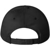 Sportsman Black Twill Cap