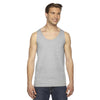 American Apparel Unisex Heather Grey Fine Jersey Tank