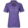 Vansport Women's Purple/White Pro Eagle Polo