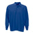 Vantage Men's Royal Omega Long Sleeve Solid Mesh Tech Polo