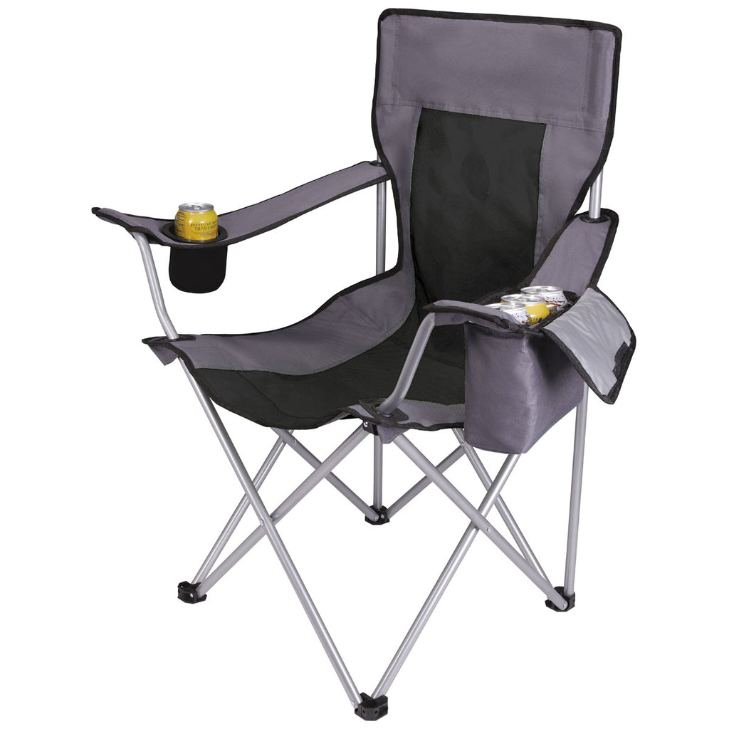 Koozie Black Kamp Chair