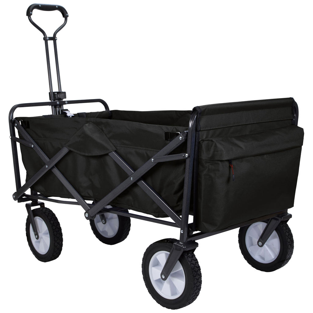 Koozie Black Collapsible Folding Wagon