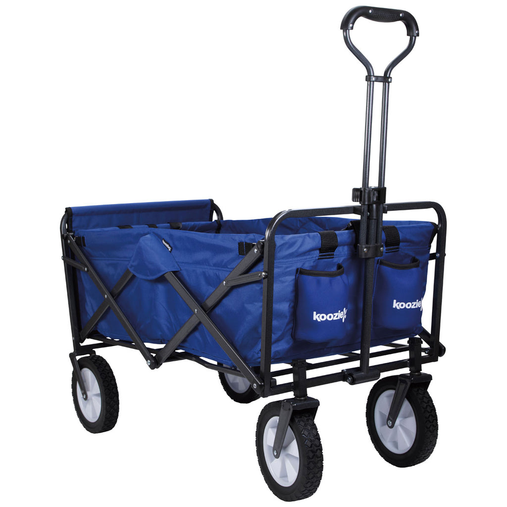 Koozie Blue Collapsible Folding Wagon