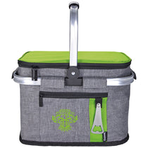 Koozie Lime Collapsible Picnic Basket
