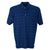 Vansport Men's True Navy Strata Textured Polo