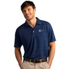 Vansport Men's True Navy Strata Textured Polo