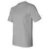 Bayside Men's Dark Ash Union-Made Short Sleeve T-Shirt