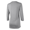 Charles River Women's Grey/White Stripe Windsor Henley