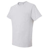 Jerzees Men's Ash Dri-Power 50/50 T-Shirt with a Pocket