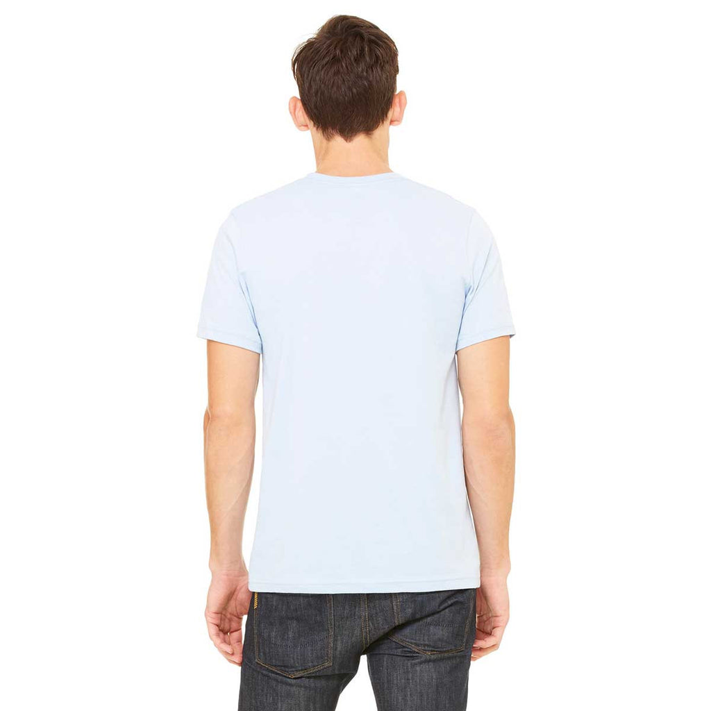 Bella + Canvas Unisex Light Blue Jersey Short-Sleeve T-Shirt