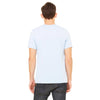 Bella + Canvas Unisex Light Blue Jersey Short-Sleeve T-Shirt