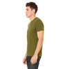 Bella + Canvas Unisex Olive Jersey Short-Sleeve T-Shirt