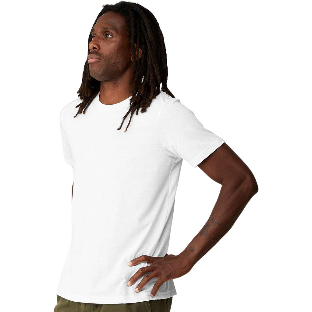 Bella + Canvas Men's White EcoMax Tee