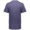 Augusta Sportswear Men's Navy Heather Tri-Blend Tee