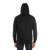 Threadfast Apparel Unisex Black Solid Triblend French Terry Hoodie