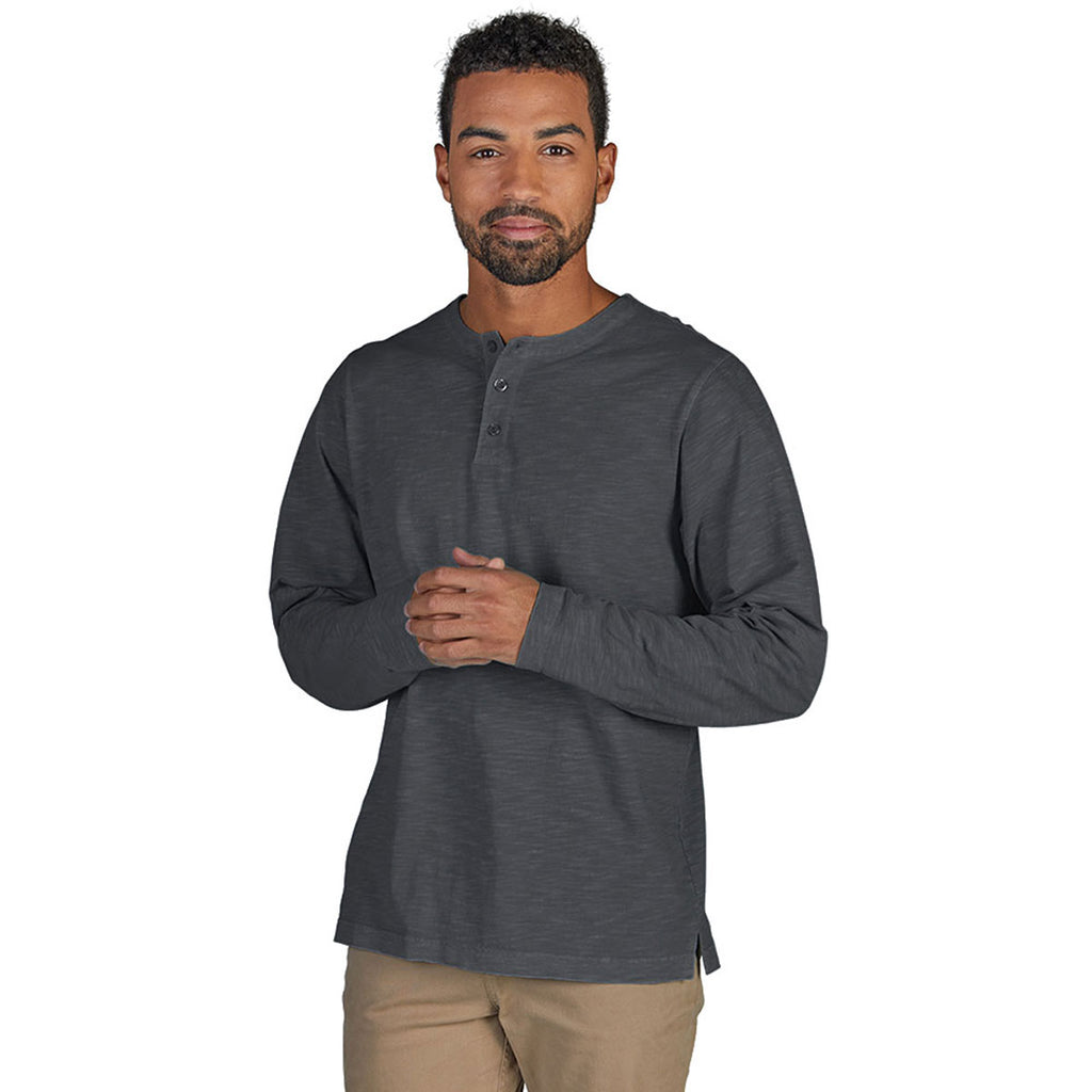 Charles River Men's Charcoal Freetown Henley