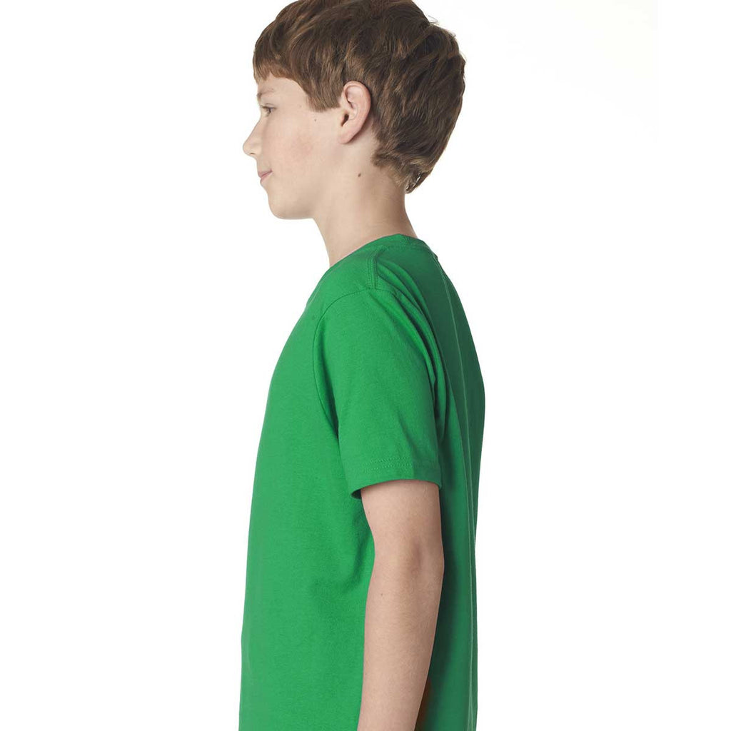 Next Level Boy's Kelly Green Premium Short-Sleeve Crew Tee