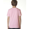 Next Level Boy's Light Pink Premium Short-Sleeve Crew Tee