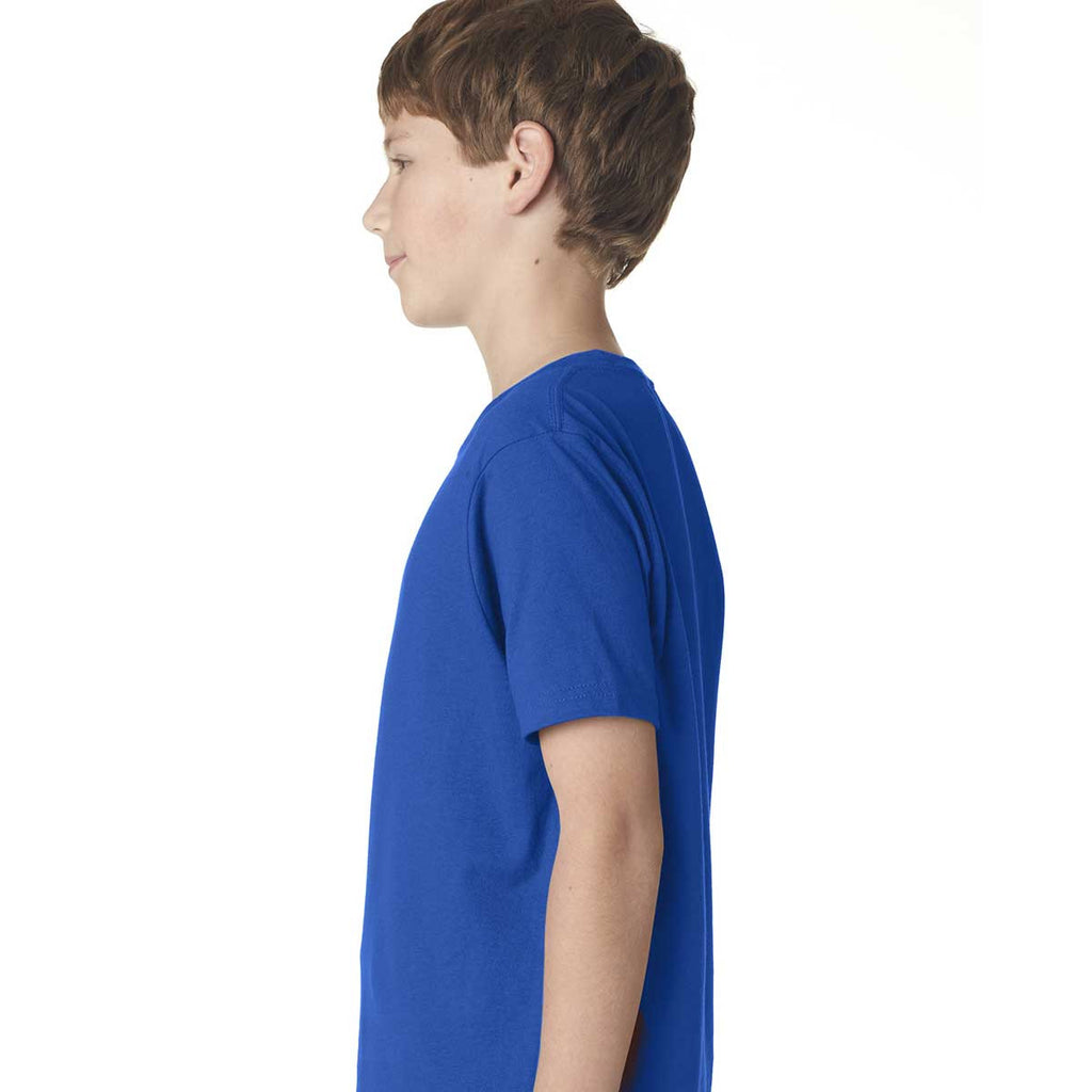 Next Level Boy's Royal Premium Short-Sleeve Crew Tee