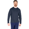 Charles River Men's Navy Comfort-Core Long-Sleeve Crew