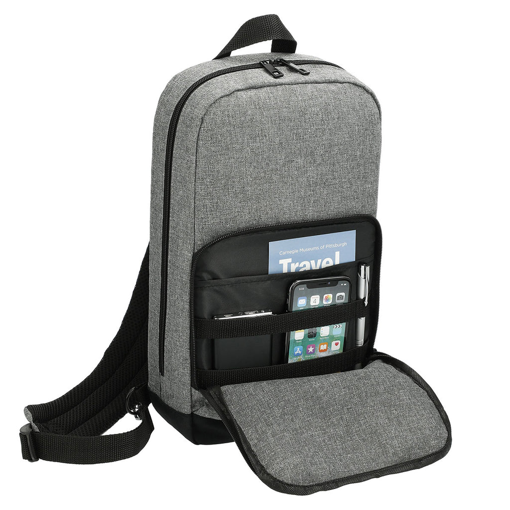 Leed's Graphite Graphite Deluxe Recycled Sling Backpack