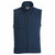 Edwards Men's Blue Heather Sweater Knit Fleece Vest with Pockets