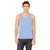 Bella + Canvas Unisex Blue Triblend Jersey Tank