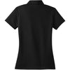 Nike Women's Black Dri-FIT Short Sleeve Micro Pique Polo