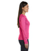 LAT Women's Raspberry Long Sleeve Premium Jersey T-Shirt