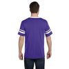 Augusta Sportswear Men's Purple/White Sleeve Stripe Jersey