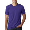 Next Level Men's Purple Rush Premium Fitted Short-Sleeve Crew