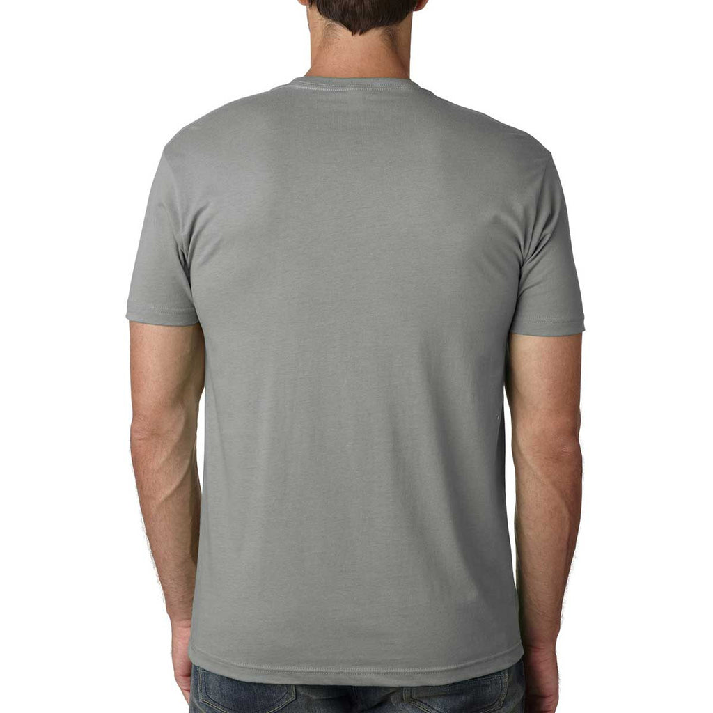 Next Level Men's Warm Grey Premium Fitted Short-Sleeve Crew